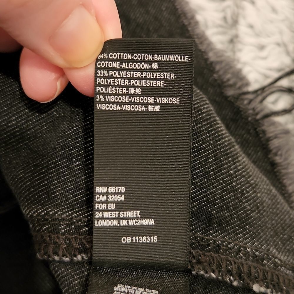 Free People Parker Wrap Skirt in Sulphur Black size 26 - Picture 6 of 13